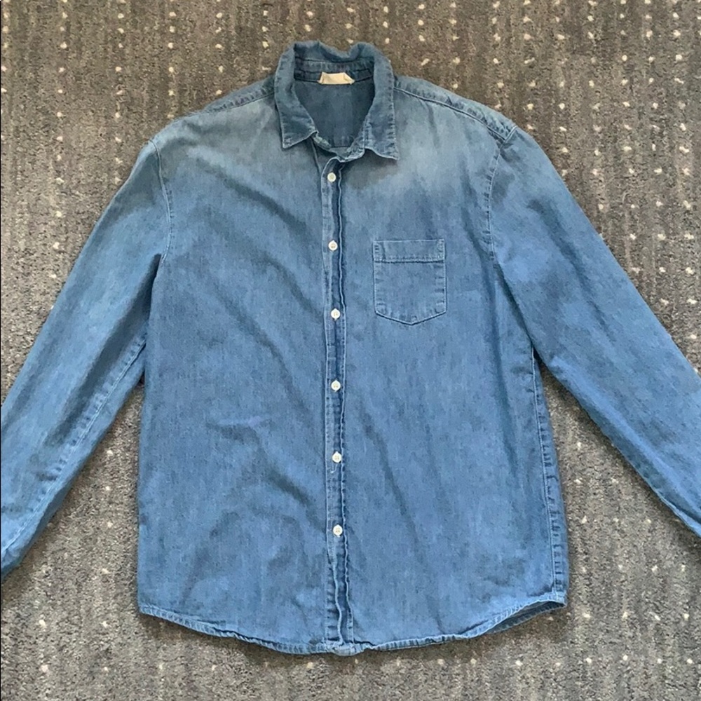 Chambray Denim Button Down - image 1